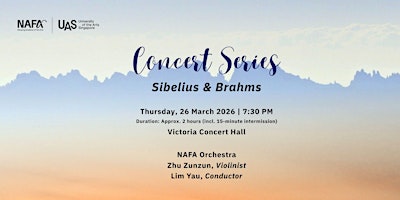 Image principale de Concert Series: Sibelius & Brahms