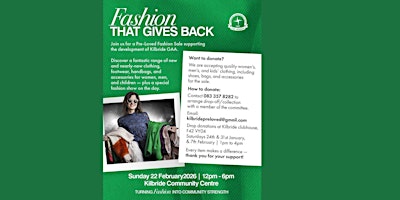 Image principale de Fashion That Gives Back- Kilbride GAA Fundraiser