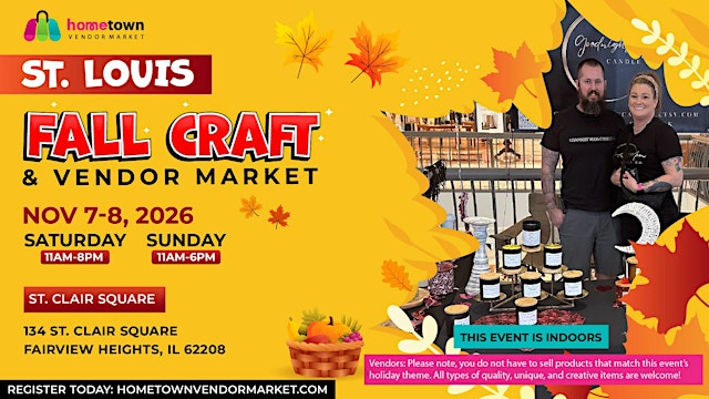 Image principale de St. Louis Fall Craft and Vendor Market
