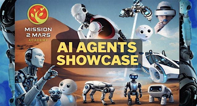 Image principale de AI AGENTS SHOWCASE (INDUSTRY-SPECIFIC CUSTOMIZED DEMO-DAY)