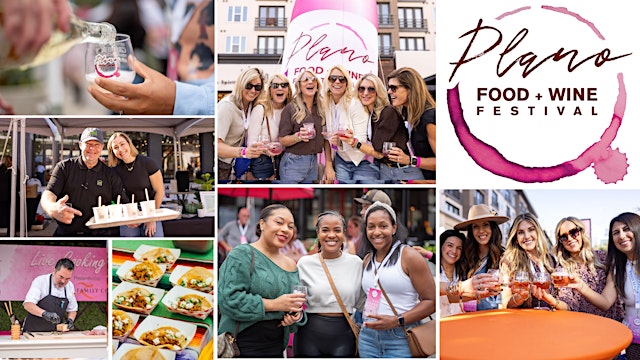 Hauptbild für Plano Food + Wine Festival 2026