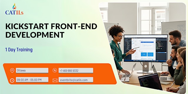 Primaire afbeelding van Kickstart Front-End Development: 1 Day Training in Ottawa