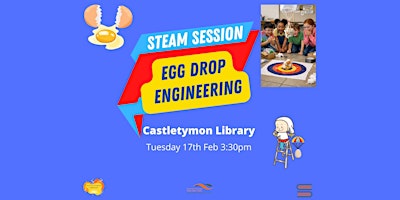 Imagem principal do evento STEAM event: Egg Drop Engineering