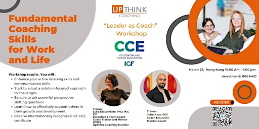 Image principale de “Leader as Coach” Workshop