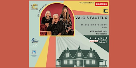 Image principale de Valois Fauteux_ 25 septembre 2026_ Les shows cachés.