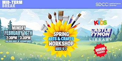 Image principale de Mid-Term: Spring Arts & Crafts (for ages 4-7)