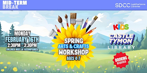 Image principale de Mid-Term: Spring Arts & Crafts (for ages 4-7)