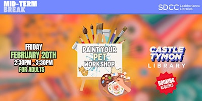Image principale de Mid-Term: Paint Your Pet Workshop (for Adults)