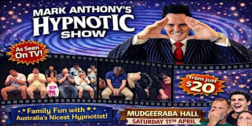 MUDGEERABA, GOLD COAST, SCHOOL HOLIDAYS FAMILY FUN HYPNOSIS SHOW! highlight