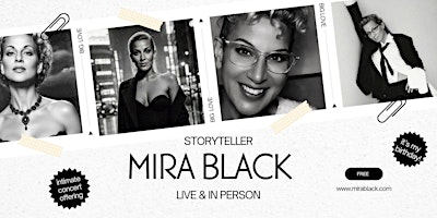 Mira Black LIVE: BIG LOVE house concert primary image