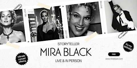 Mira Black LIVE: BIG LOVE house concert