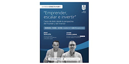 Image principale de II La Farga Conecta Hub: Emprender, Escalar e Invertir