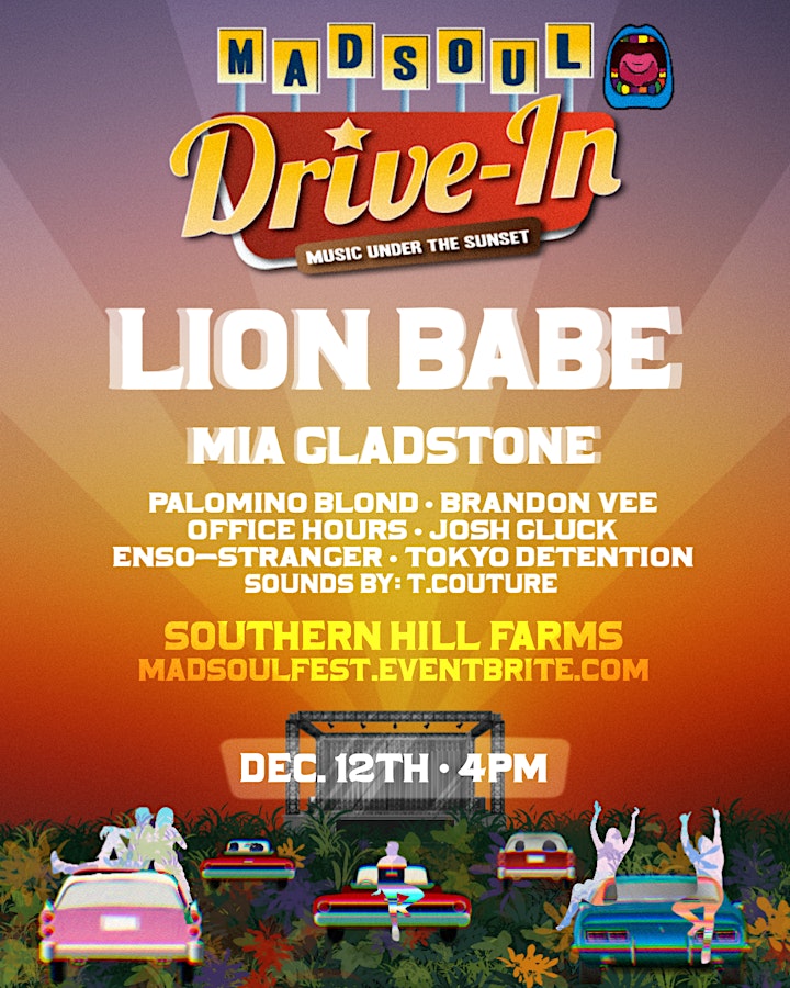 MadSoul "Drive-In" Concert Featuring LION BABE image