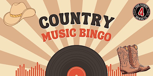Image principale de Country Music Bingo at Four Fathers