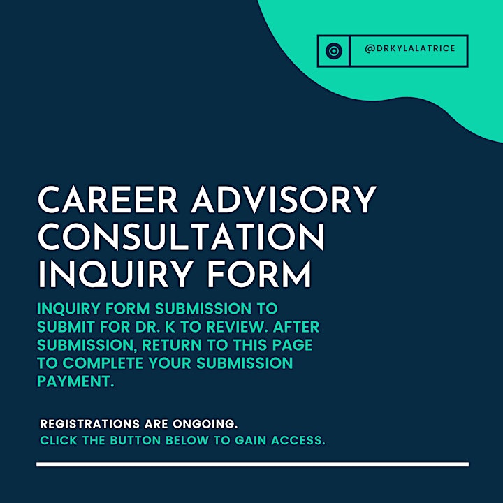 Career Advisory Consultation Inquiry Form & Payment image