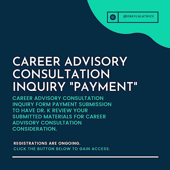 Career Advisory Consultation Inquiry Form & Payment image