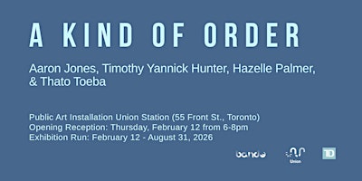 Image principale de Opening Reception: A Kind of Order