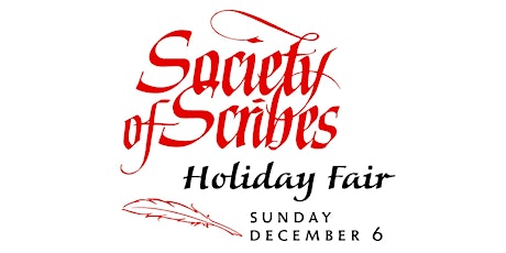 Society of Scribes Holiday Fair 2020 primary image