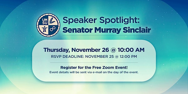 Speaking Event with Sen. Murray Sinclair