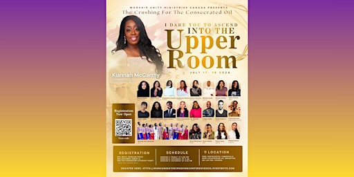 Image principale de Worship Unity Ministries Canada Presents: The Crushing Arts Conference