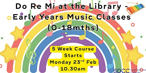 Image principale de Do Re Mi at the Library - Early Years Music Classes (0-18mths)
