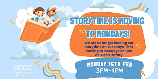 Image principale de Storytime and Crafts!