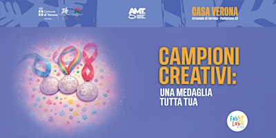 Image principale de Campioni creativi: una medaglia tutta tua.
