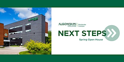 Image principale de Next Steps Spring Open House