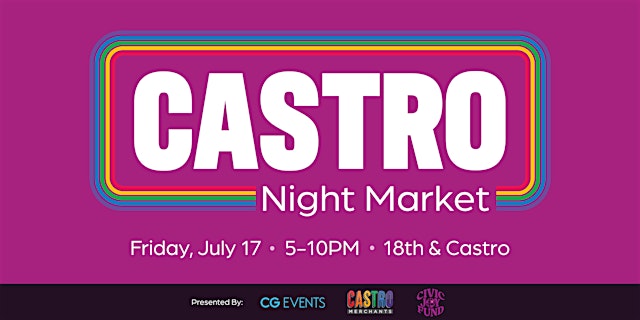 Image principale de Castro Night Market - July 17th