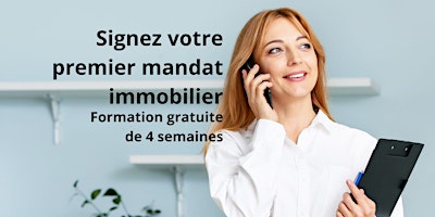 Image principale de Formation gratuite "Signez votre premier mandat immobilier"