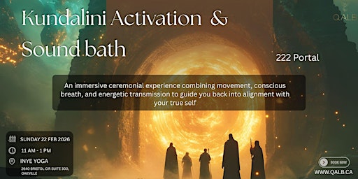 Image principale de Kundalini Activation & Sound Bath for Deep Relaxation | Oakville
