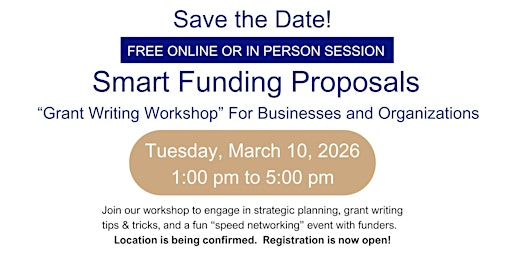 Image principale de Grant Writing Workshop