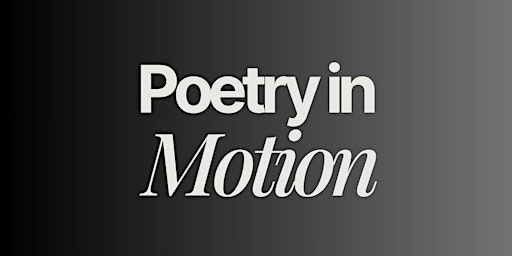 Image principale de Poetry in Motion