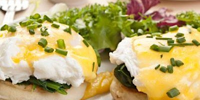 Image principale de Make Brunch! Eggs Benedict From Scratch & healthy sides w/optional yoga b4!