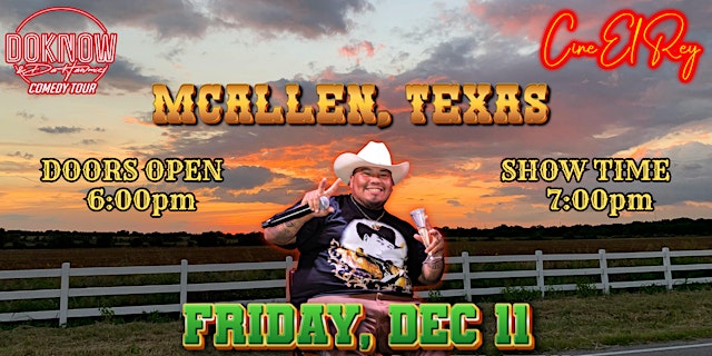 Imagem principal do evento DoKnow and DaHawmies Comedy Tour - McAllen, TX