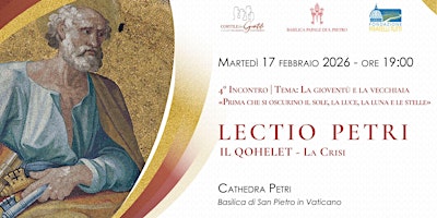 Image principale de Lectio Petri - Il Qohelet (4° incontro)