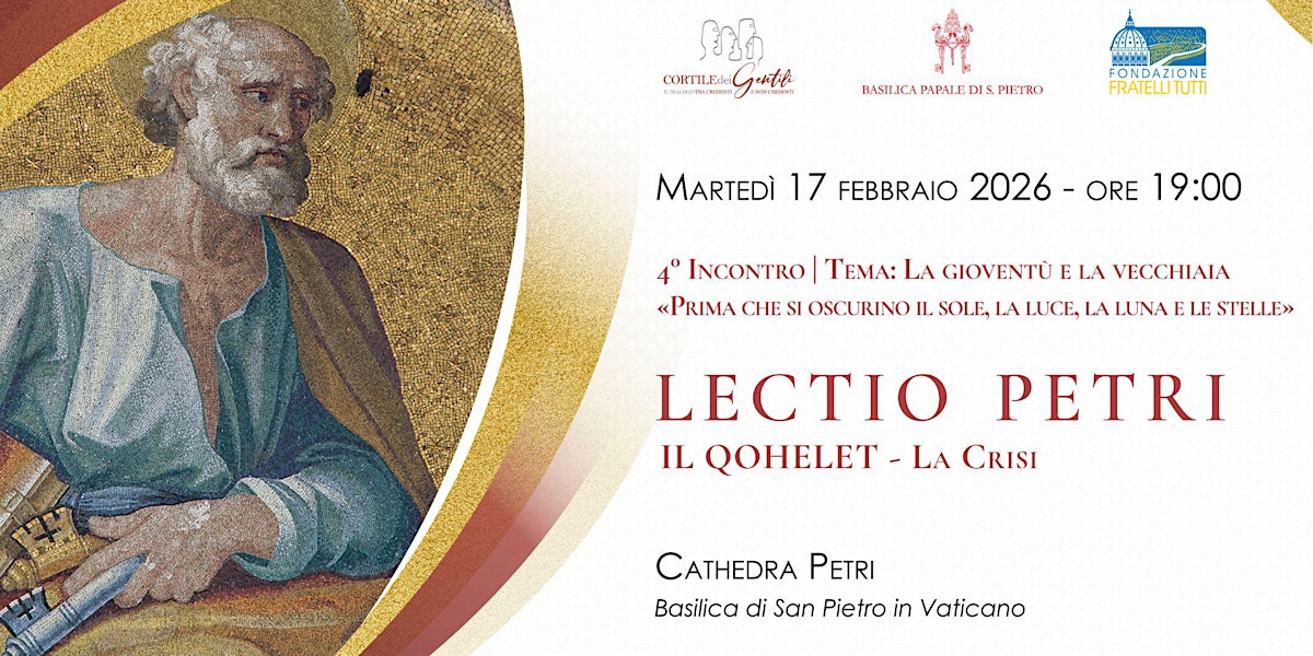 Lectio Petri - Il Qohelet (4° incontro)