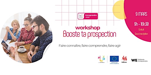 Image principale de Workshop "Booste ta prospection"