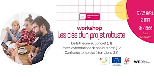 Image principale de Workshop “Les clés d’un projet robuste »