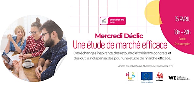 Image principale de Mercredi Déclic - Pour une étude de marché efficace