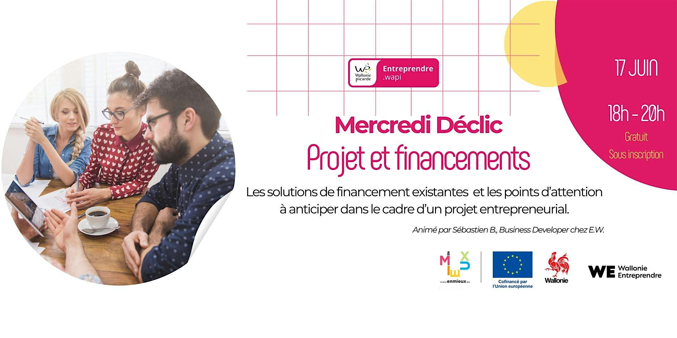 Mercredi Déclic : Projets et financements