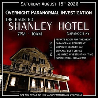 Imagen principal de Shanley Hotel Overnight Paranormal Investigation