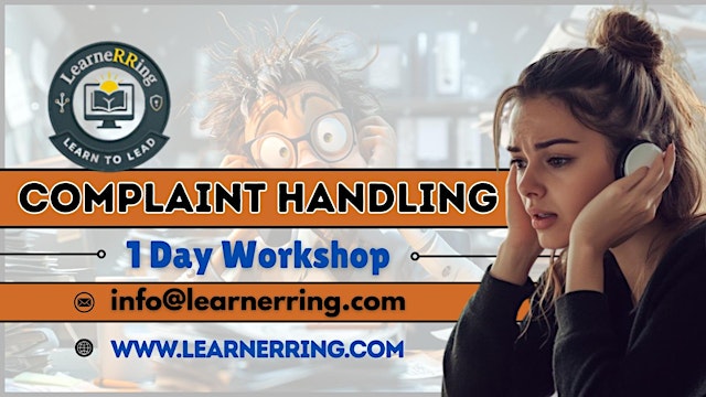 Image principale de Complaint Handling 1 Day Workshop |Goodyear, AZ