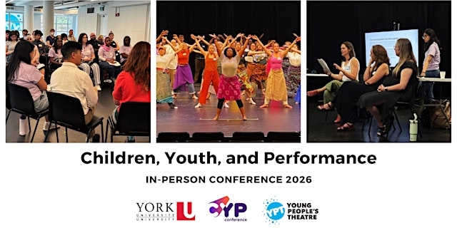 Image principale de Children, Youth, and Performance Conference 2026