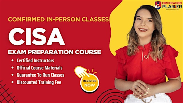 Image principale de CISA Exam Prep In-Person Course in Grand Rapids, MI