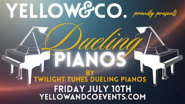 Image principale de Yellow and Co. presents Dueling Pianos by Twilight Tunes Dueling Pianos!