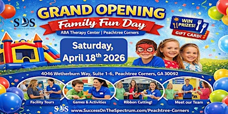 Imagen principal de FREE Autism Family Fun Day