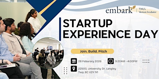 Image principale de Startup Experience Day Langley