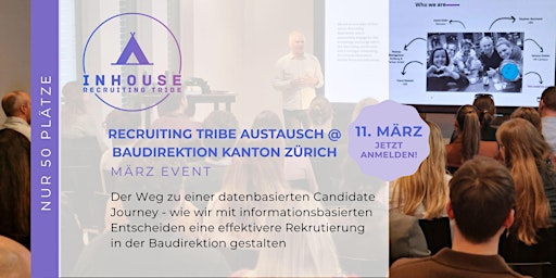Image principale de Recruiting Tribe Austausch @ Baudirektion Kanton Zürich