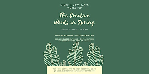 Image principale de The Creative Woods in Spring at Chorlton Waterpark / Tibetan Kitchen's bus